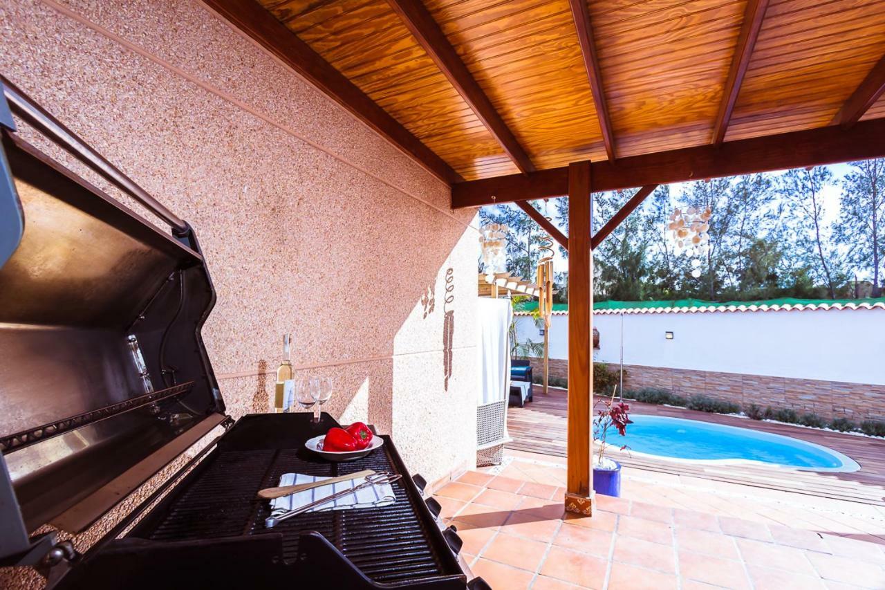 Villa Hibiscus Centrum Corralejo Beach Private Pool Family Ngoại thất bức ảnh