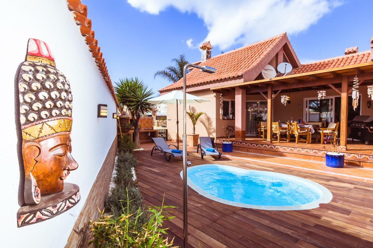 Villa Hibiscus Centrum Corralejo Beach Private Pool Family Ngoại thất bức ảnh